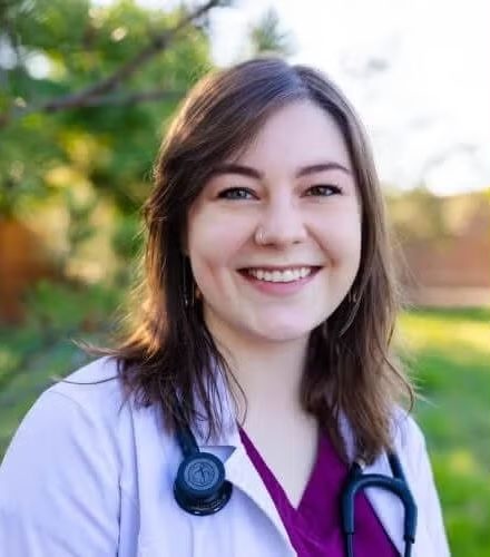 Dr. Abigail Wilson women vet smiling